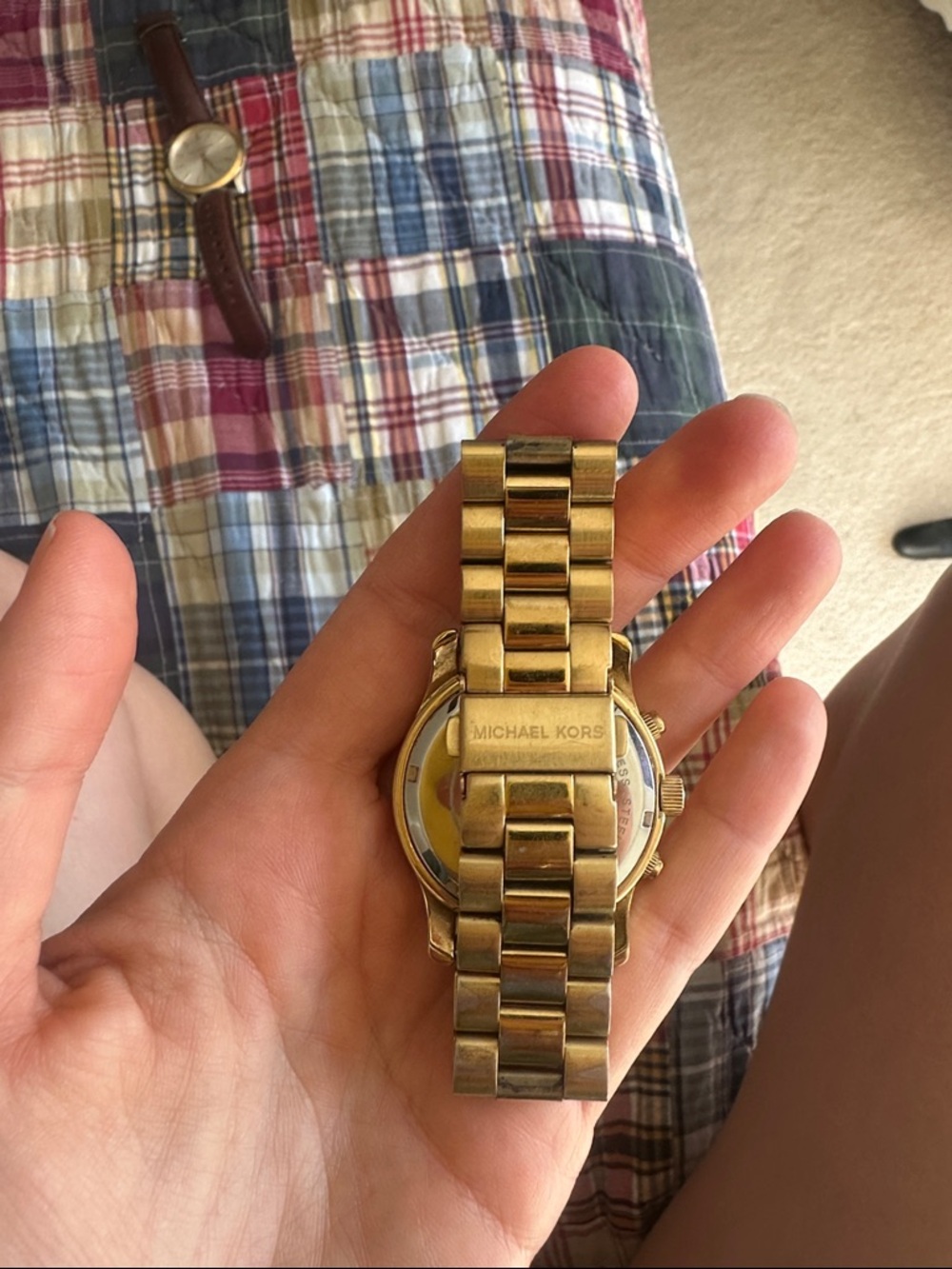 Michael Kors Gold-Tone Women’s Chronograph Watch - Picture 2 of 2
